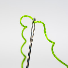 Thread in the needle's eye