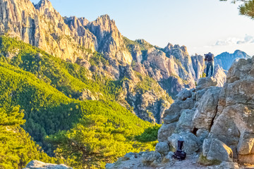 Les aiguilles de Bavella en Corse