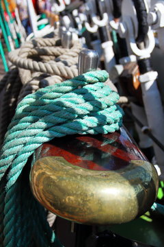 Rigging Of A Sailing Ship Kruzenshtern