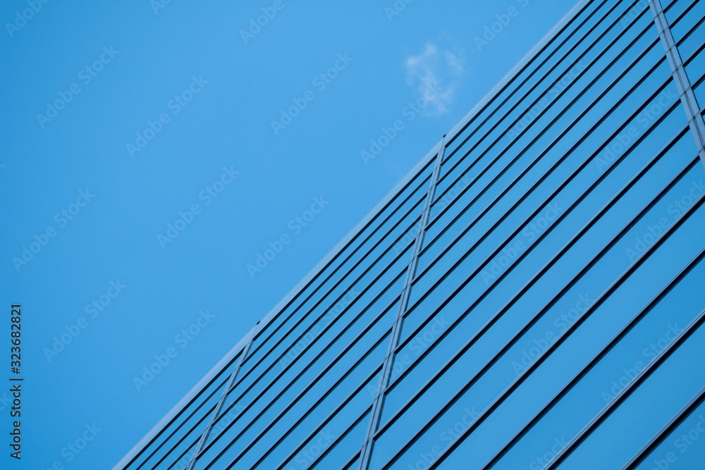 Leinwandbilder abstract background architecture lines. modern architecture detail