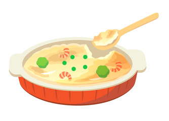 えびグラタン