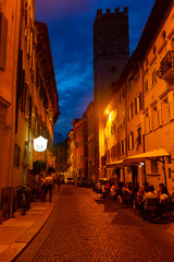 Obraz premium Historical center of Trento