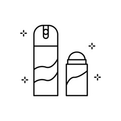 Deodorant, hygiene icon. Simple line, outline vector elements of hygiene icons for ui and ux, website or mobile application