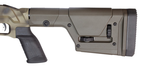 Adjustable rifle stock and pistol grip
