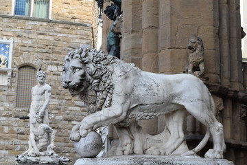 Awesome square art Florence Tuscany Italy Europe