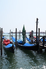 Naklejka na ściany i meble Beautiful view Venezia canal Italy Europe