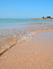 Beautiful view of sunset.