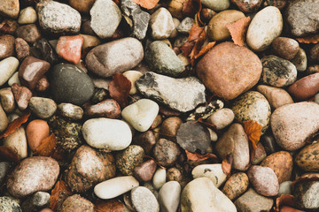 Stones in autumn Germany 