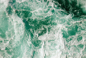 Sea water top view. Abstract wave  background.
