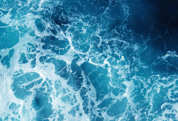 Background of aqua sea water