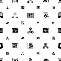 code icons pattern seamless. Included editable filled front end, Cheat, Open Source, Algorithm, back end, SEO optimization, coding, Cryptography icons. code icons for web and mobile.