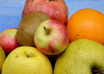 fresh fruits on the table