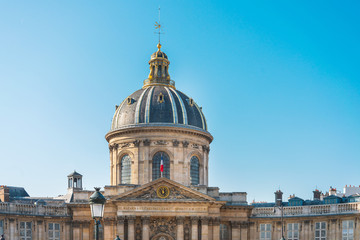 Fototapeta na wymiar PARIS, FRANCE - August 22, 2019: French flag in Paris, France