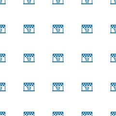 Audio Conference icon pattern seamless isolated on white background. Editable filled Audio Conference icon. Audio Conference icon pattern for web and mobile.