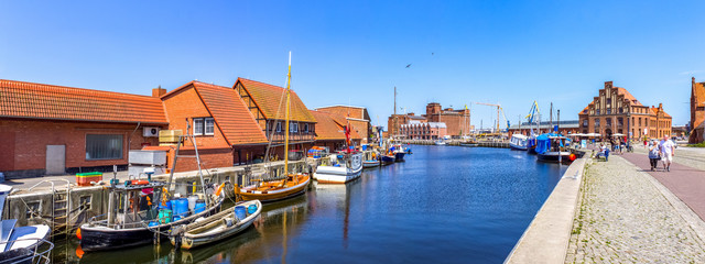 Hafen, Wismar, Deutschland