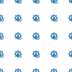 skill icon pattern seamless isolated on white background. Editable filled skill icon. skill icon pattern for web and mobile.
