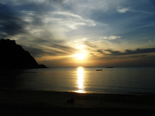 Tropical Beach Sunset