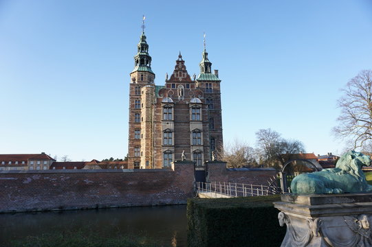 Rosenborg Castle in Copenhaguen, Denmark