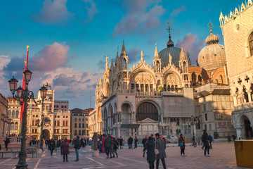 St. Mark's Square in Venice.