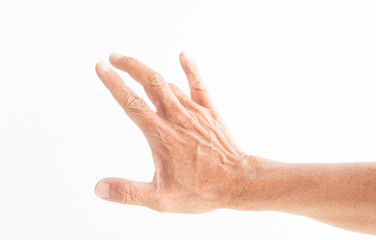 Trigger Finger a defect in a tendon causing a finger to jerk or snap straight when the hand is extended.
