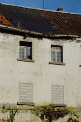 Detail eines Abrisshauses