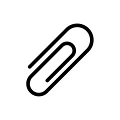 Obraz premium Paper clip icon