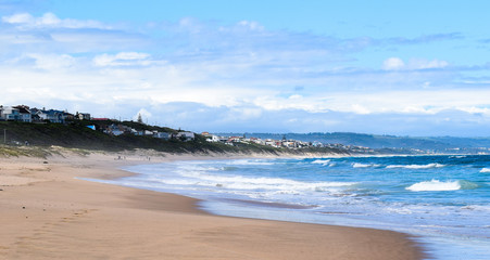 Pristine beach, Klein Brakrivier, a small settlement on the famous Garden Route in the Western Cape, South Africa. Close to Mossel Bay.