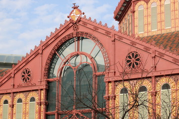 antiguo mercado municipal en Barcelona