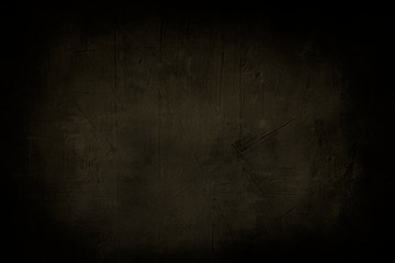 dark grunge background or texture with black vignette borders