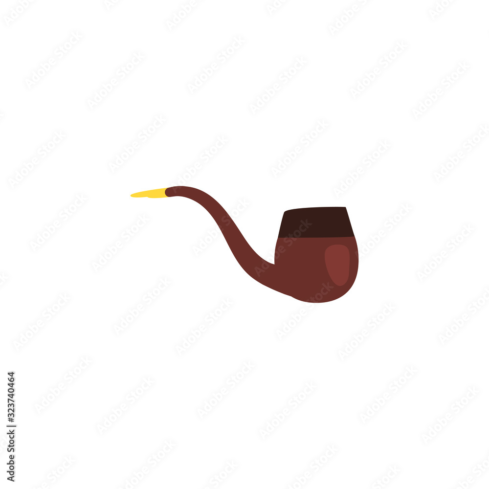 Poster isolated pipe fill style icon vector design