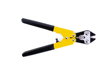 Obraz premium Working tools. Pincers isolated on white background