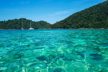 sea of tropical island, Surin island, Thailand