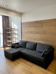 designer sofa in the hall