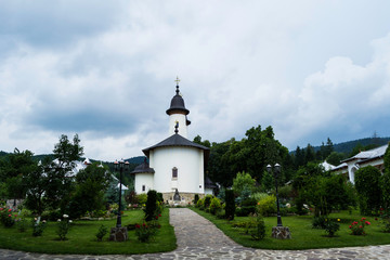 Văratec Monastery is the largest Orthodox monastery of nuns in Romania, living here over 400 nuns, located in a meadow at the foot of the mountains, in the village Văratec in the village of Agapia