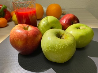 fruits on the table