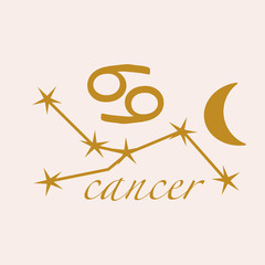 cancer vector illustration