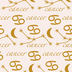 ancer seamless pattern