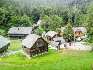 alpines Dorf