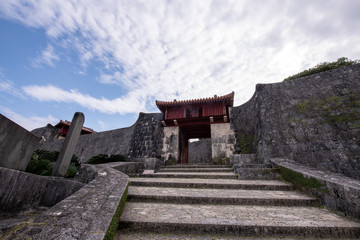 Shuri castle in Okinawa, Japan - 323762622