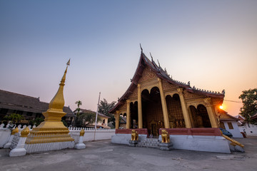 Buddhist Temple in Luang Prabang , Laos - 323763459