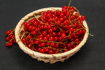 Sweet tasty fresh Red currant