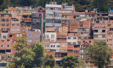 Fototapeta premium Ciudad Vertical
