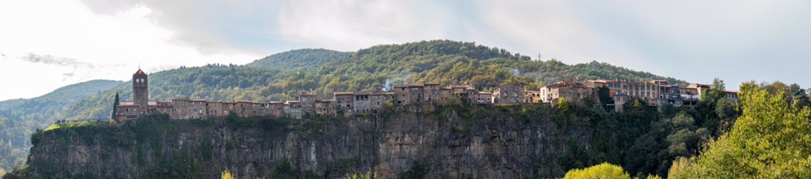 Castellfollit de la Roca in Girona, Catalonia, Spain.