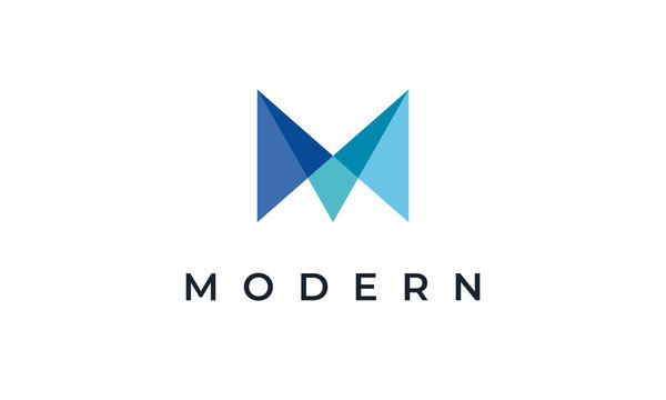 Letter M Logo Modern and Creative 