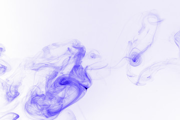 Smoke abstract colorful for background