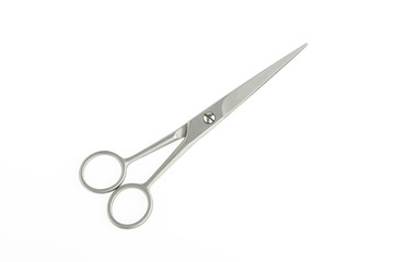 Fototapeta premium Scissors on white background