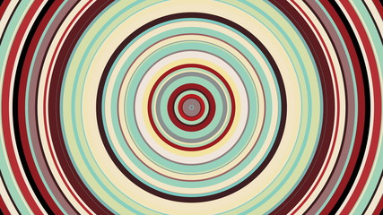 Fototapeta na wymiar Abstract colorful circle with hypnotic spinning motion, computer generated. 3d rendering of vortex background