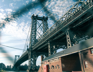 Williamsburg Bridge in New York City