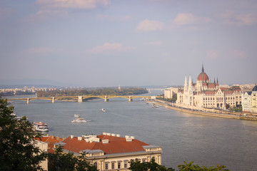 The Building Of The Parliament Of Hungary