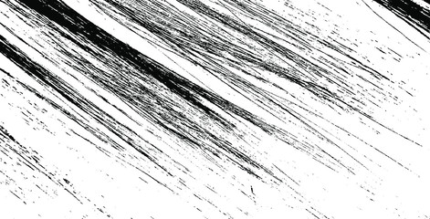 Vector brush sroke texture. Distressed uneven grunge background. Abstract distressed vector illustration. Overlay over any design to create interesting effect and depth. Black isolated on white. EPS10
